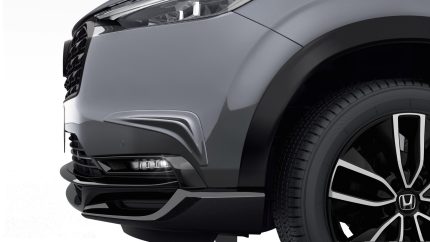 Protetor lateral para-choque dianteiro New HR-V prata platinum