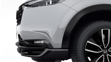 Protetor lateral para-choque dianteiro New HR-V branco tafetá