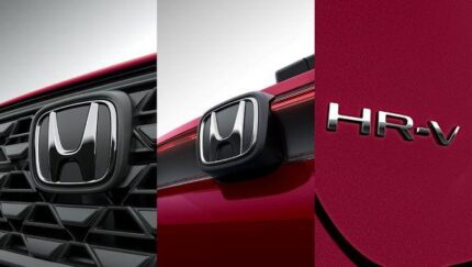 Logos e emblemas escurecidos HR-V 2022 a 2027