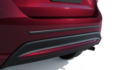 Protetor central traseiro city hatchback 2025+
